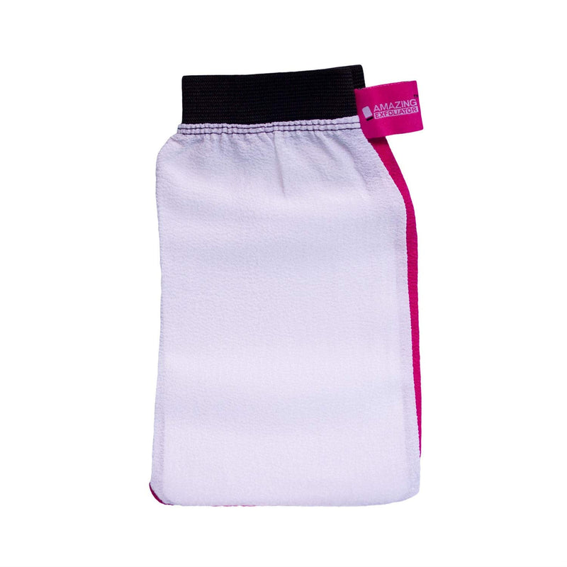 [Australia] - GLMR Works Exfoliating Mitt Korean/Moroccan Kessa Style Amazing Exfoliator Glove For Face & Body | Double Sided Viscose Rayon For Light And Strong Exfoliation | Effortlessly Peels Away Dead Skin Cells 
