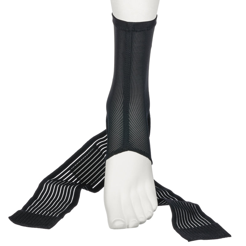 [Australia] - Cramer Products, Inc Active Ankle 329 Ankle Brace, Ankle Compression Sleeve with Straps for Men & Women, Braces for Volleyball, Football, Basketball, Rugby, Protection & Sprain Support, Black, Small 