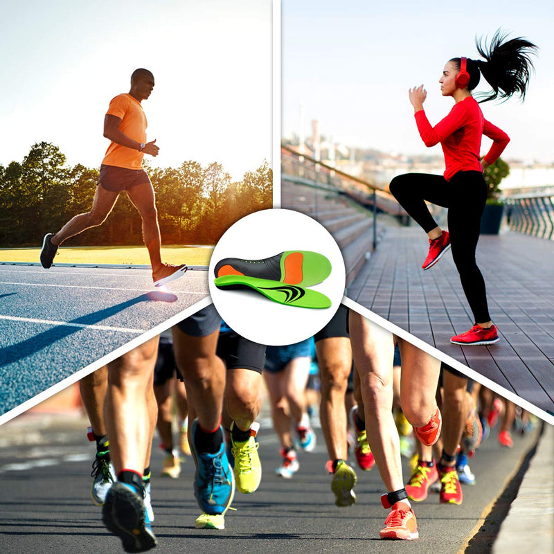 [Australia] - Orthotic Sports Insoles by FootActive | NHS - Approved | High Impact Advanced Orthotic Arch-Support Insoles for Sports, Athletics, Leisure, Work & Play | Relieves Plantar Fasciitis & Heel Pain 3/4.5 UK 