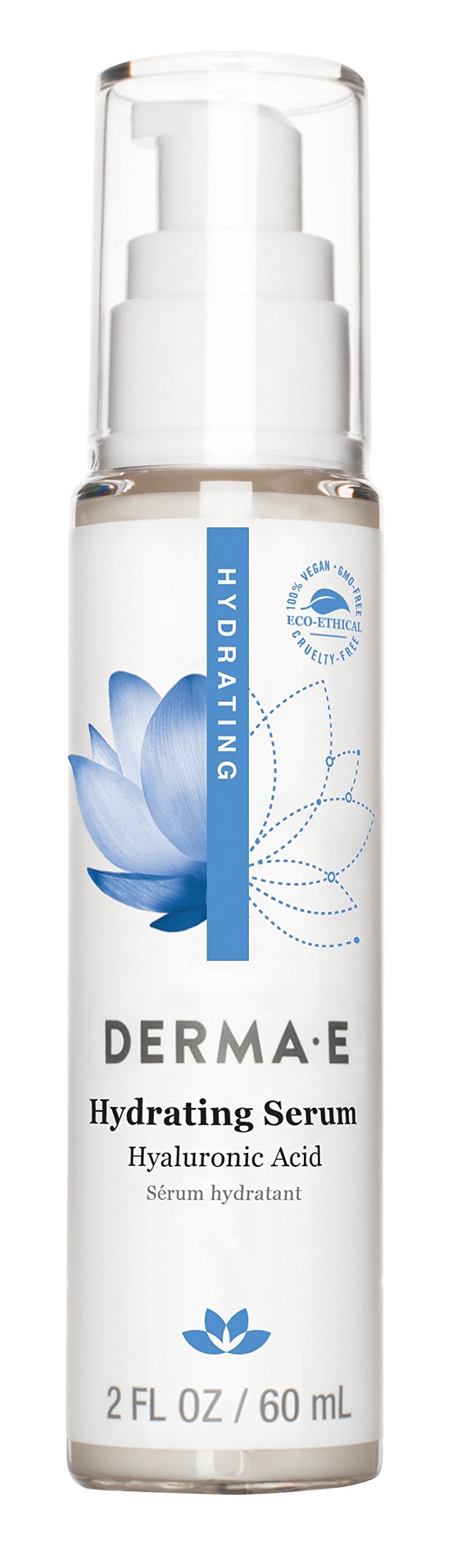 [Australia] - DERMA E Hydrating Serum with Hyaluronic Acid 2 oz 