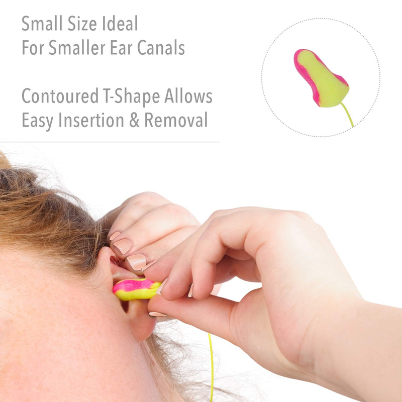 [Australia] - Howard Leight by Honeywell Laser Lite High Visibility Disposable Foam Earplugs, 100-Pairs, Pink/Yellow, LL-30 