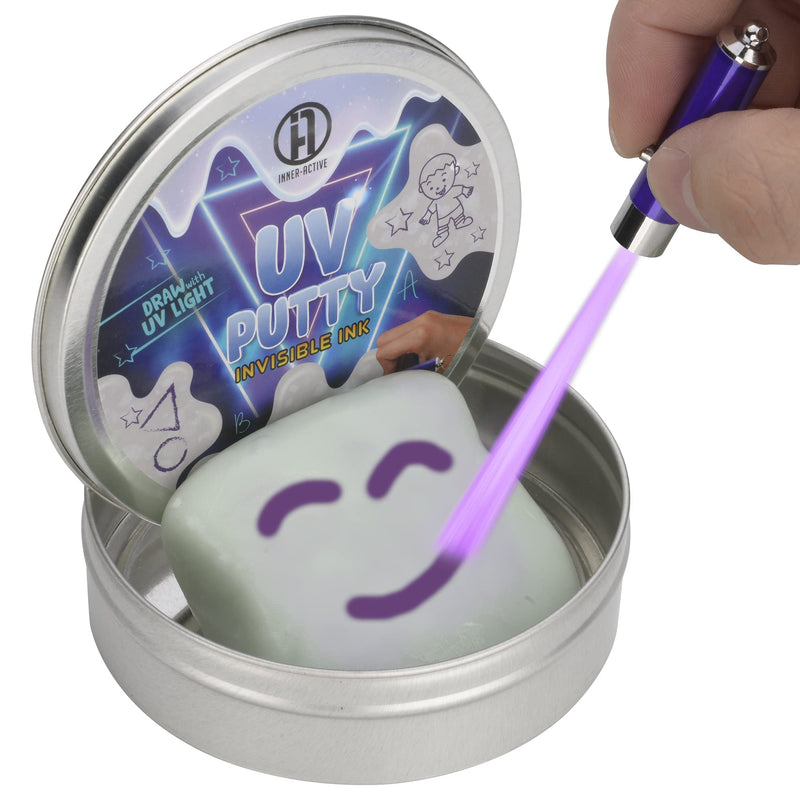 [Australia] - INNER-ACTIVE Play Putty, Therapy Putty for Kids to Play (4oz) UV Theraputty to Draw and Write on with Soft Texture to Increase fine Motor and Visual Motor Skill, Physical and Occupational Therapy Toy 