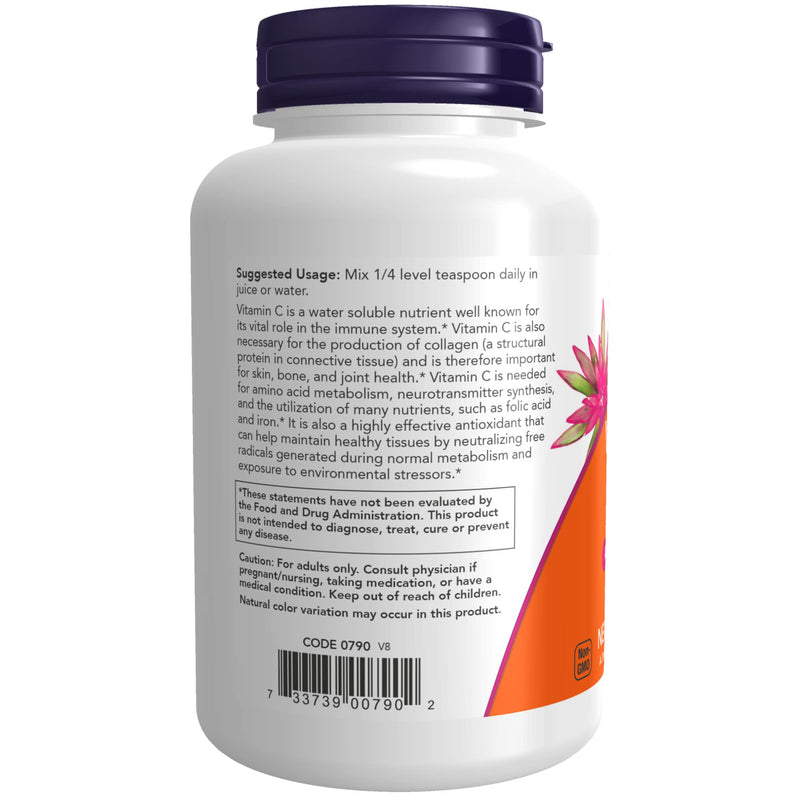 [Australia] - NOW Supplements, Vitamin C Crystals (Ascorbic Acid), Antioxidant Protection*, 8-Ounce 8 Ounce (Pack of 1) 