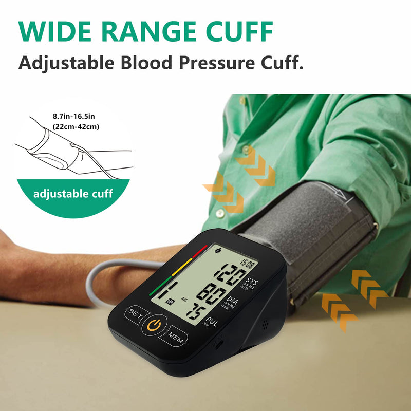 [Australia] - Blood Pressure Cuff Arm, Extra Large Blood Pressure Cuffs Blood Pressure Upper Arm Large Cuff Strap BP Cuff Only 