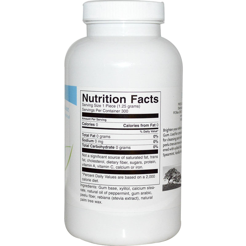 [Australia] - Peppermint Blast Chewing Gum with Xylitol 300 Ct Peppermint 300 Count (Pack of 1) 