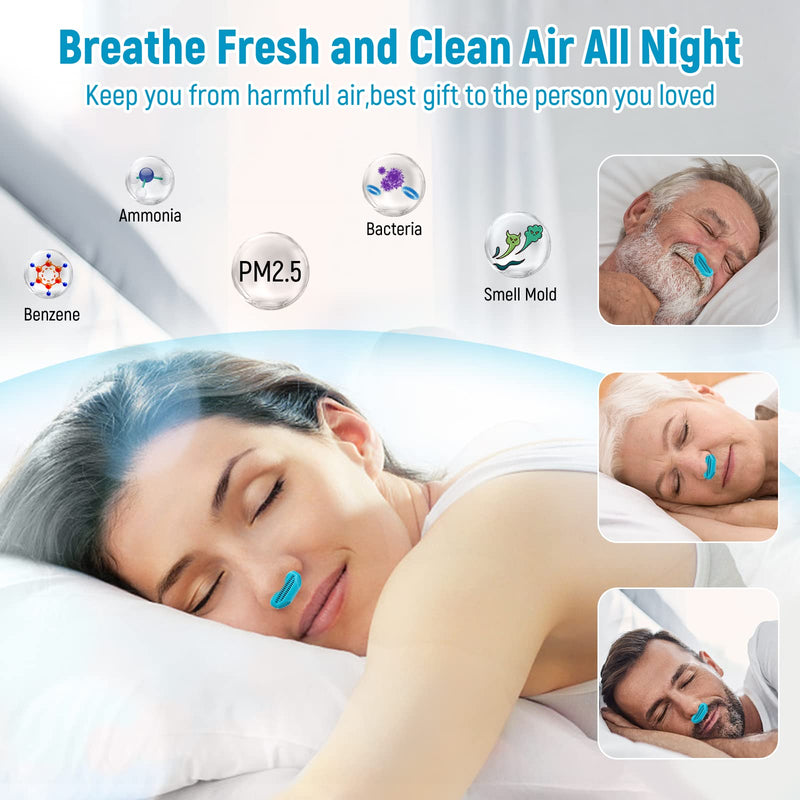 [Australia] - Snore Stopper-2022 New Micro Cpap Anti Snoring Device Nose Snore Stopper,Portable Snore Aid Good Snoring Solution for Men and Women,Effective Work for Cpap Users Better Sleep 
