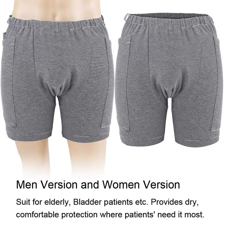 [Australia] - Incontinence Care Trousers, Urine Bag Pants Suitable for Elder Incontinent People to Prevent Embarrassed Scene (M-Men) M Men 