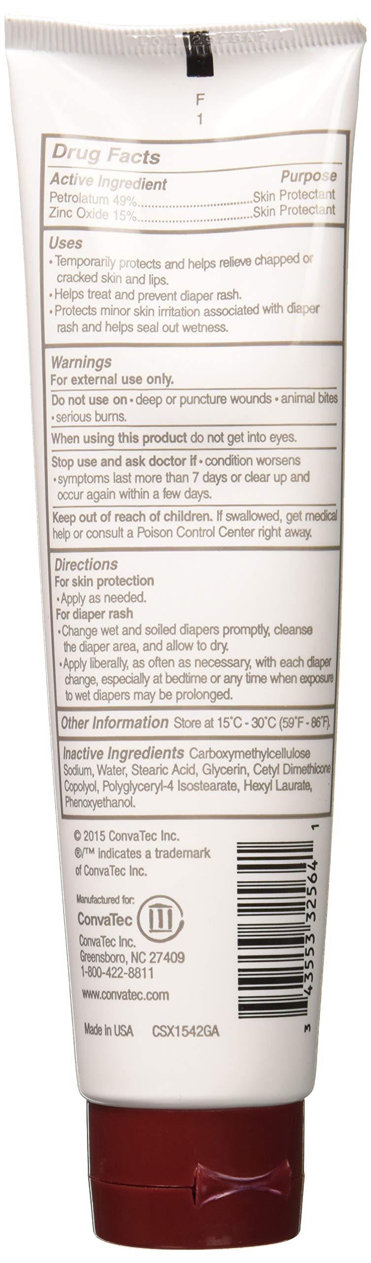 [Australia] - Sensi-Care Protective Barrier Cream - 4 Oz Tube - Each (Package may vary) 