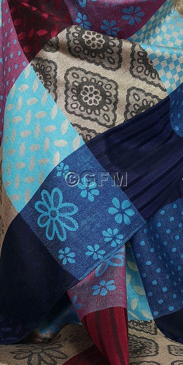 [Australia] - GFM® Bohemian Designs Pashmina Style Scarf (BHM) Bhm19-04 