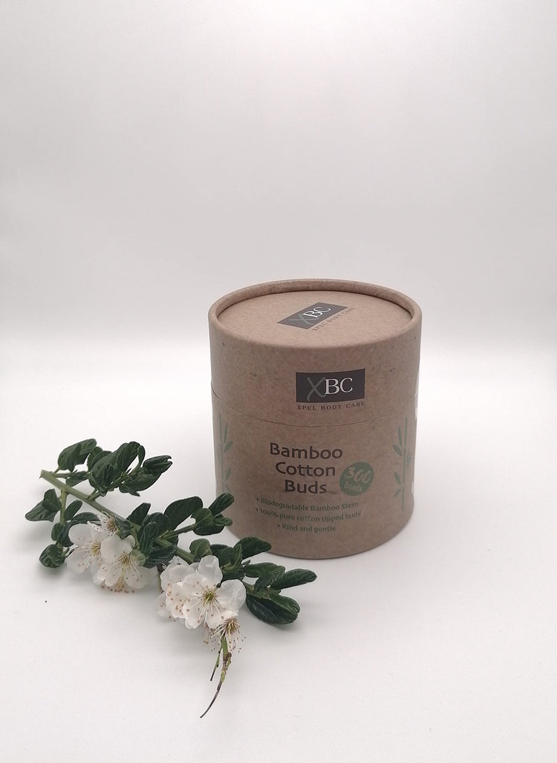 [Australia] - Premium 300 Biodegradable Eco Friendly Bamboo Cotton Buds | Compostable Wooden Ear Sticks | Zero Waste Disposable Products | Plastic Free Makeup Swab | Safety Organic Swabs for Eye Cleaning | Utensils 
