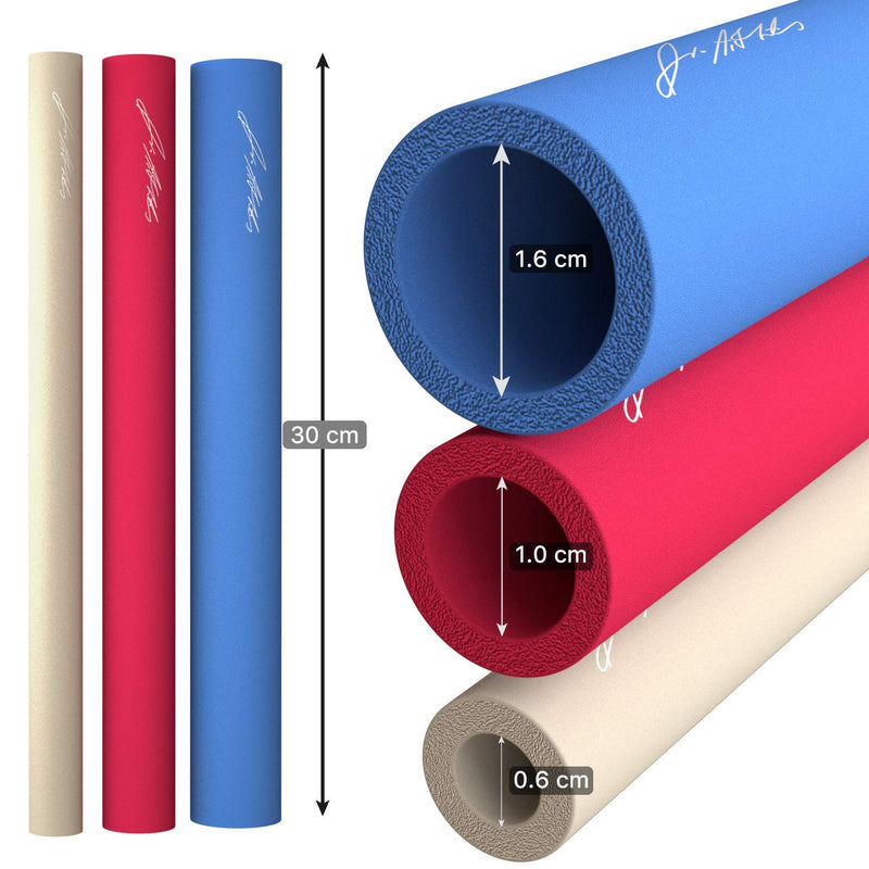 [Australia] - 9 Pack Doctor Developed Built up Foam Tubing Grip Aids, Foam Grip Tubing for Eating Adaptive Utensils, Built Up Utensils for Adults, Pen Grips for Adults with Arthritis for Foam Tube Padding, Handbook 