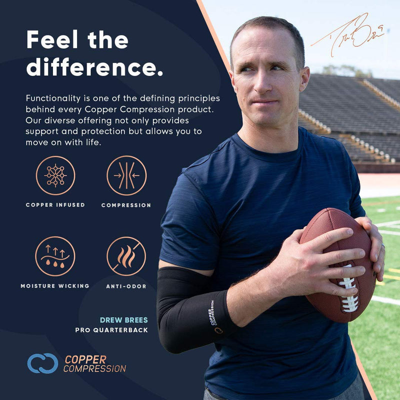 [Australia] - Copper Compression Arthritis Gloves with Touchscreen Tips. Relief for Hand Pain, Carpal Tunnel, Rheumatoid, Inflammation, Tendonitis, Nerve Damage, Trigger Finger, Neuropathy. Fit for Men & Women 