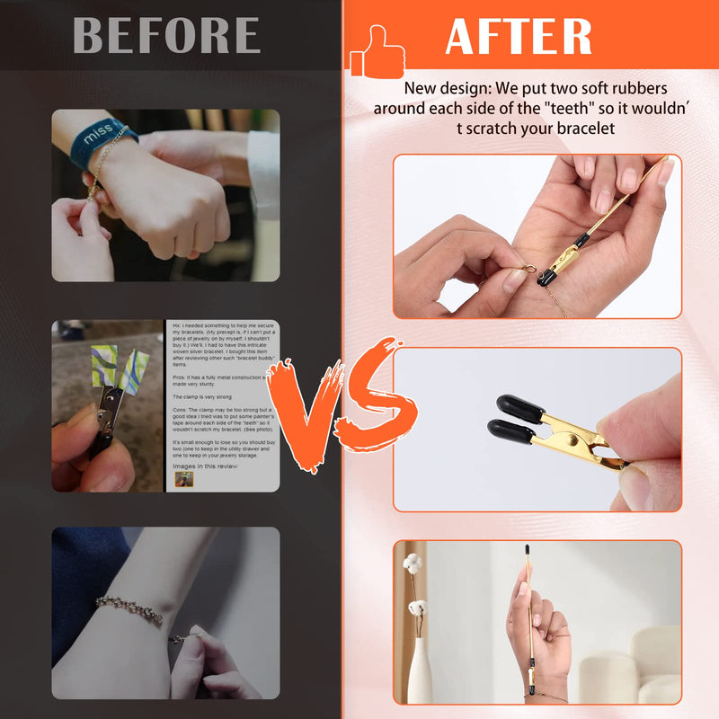 [Australia] - 3 Pieces Bracelet Tool Buddy Jewelry Helper - Fastening and Hooking Equipment for Necklace, Watch Band & Jewelry Clasps, Zippers and Closures 