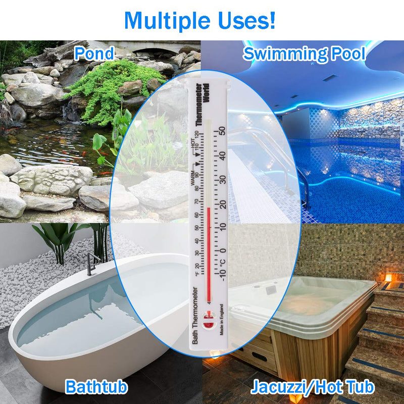 [Australia] - Bath Thermometer - Check Bath Water Temperature With This Easy To Use Bath Temperature Thermometer 