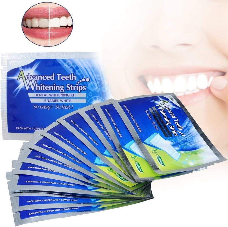 [Australia] - 28pcs Teeth Whitening Strips, Professional Teeth Whitener Strips, No Sensitive Enamel Safe for Teeth Whitening, Effective Teeth Whitening Strips for Home Use 