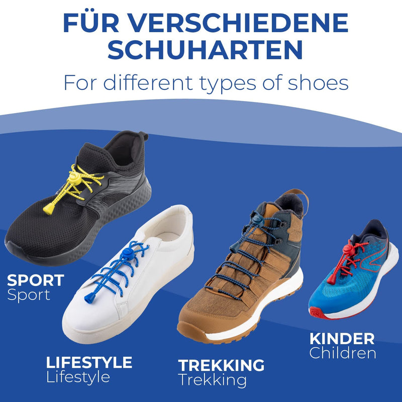 [Australia] - EVEREST FITNESS Elastic Laces Sports No Tie Shoe Laces Adjustable With Quick Release Fasteners For Kids, Adults, Running, Cycling & Exercise Brown 