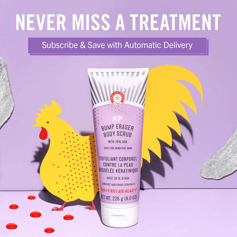 [Australia] - First Aid Beauty KP Bump Eraser Body Scrub Exfoliant for Keratosis Pilaris with 10% AHA 