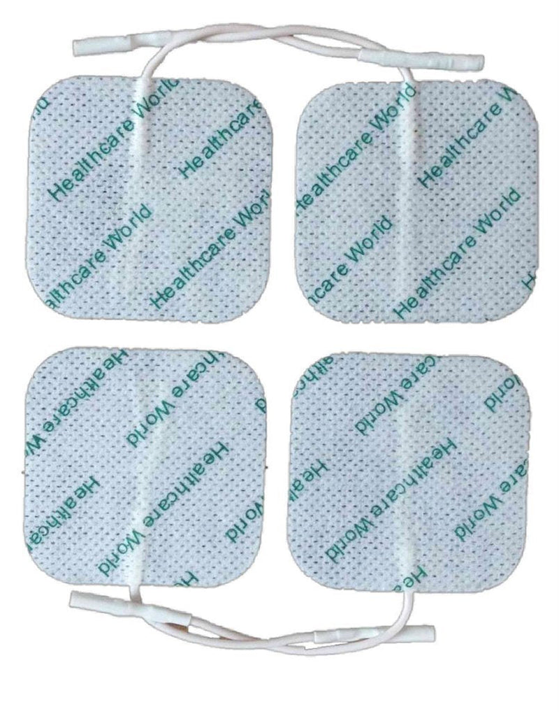[Australia] - Healthcare World 16 Square Tens Electrodes Pads Tens Pads for TPN Tenscare NeuroTrac Flexi Tens machines 