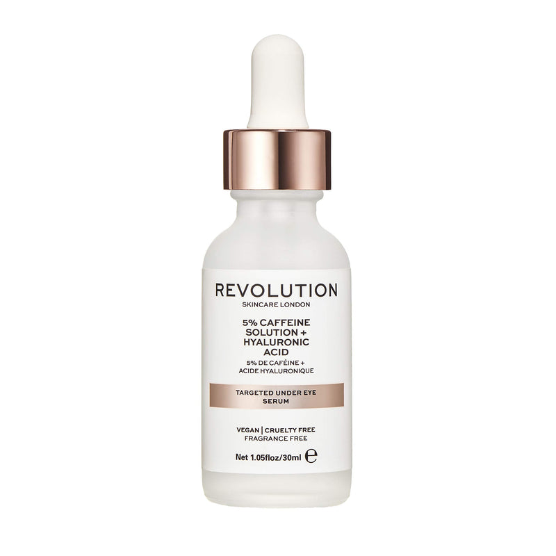 [Australia] - Revolution Skincare London, 5% Caffeine and Hyaluronic Acid Revitalising, Under Eye Serum, 30ml 
