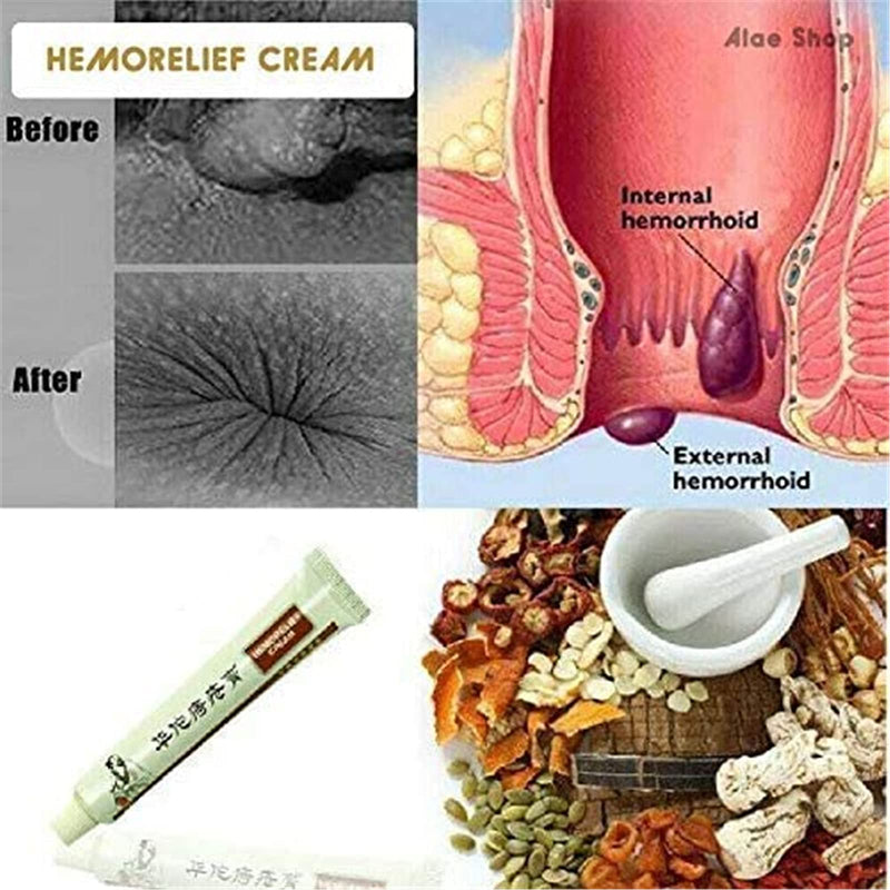 [Australia] - 6PCS Haemorrhheal Herbal Cream, Chinese Herbal Hemorrhoids Cream, Painless Hemorrhoid Relief Cream, Anal Cream, Maximum Strength Pain Relief 