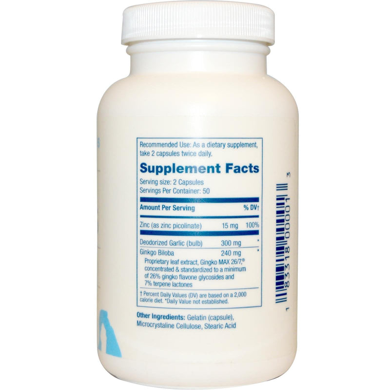 [Australia] - Arches Tinnitus Formula - Now with Ginkgo Max 26/7 - Natural Tinnitus Treatment for Relief from Ringing Ears - 100 Count Bottle - 25 Day Supply 