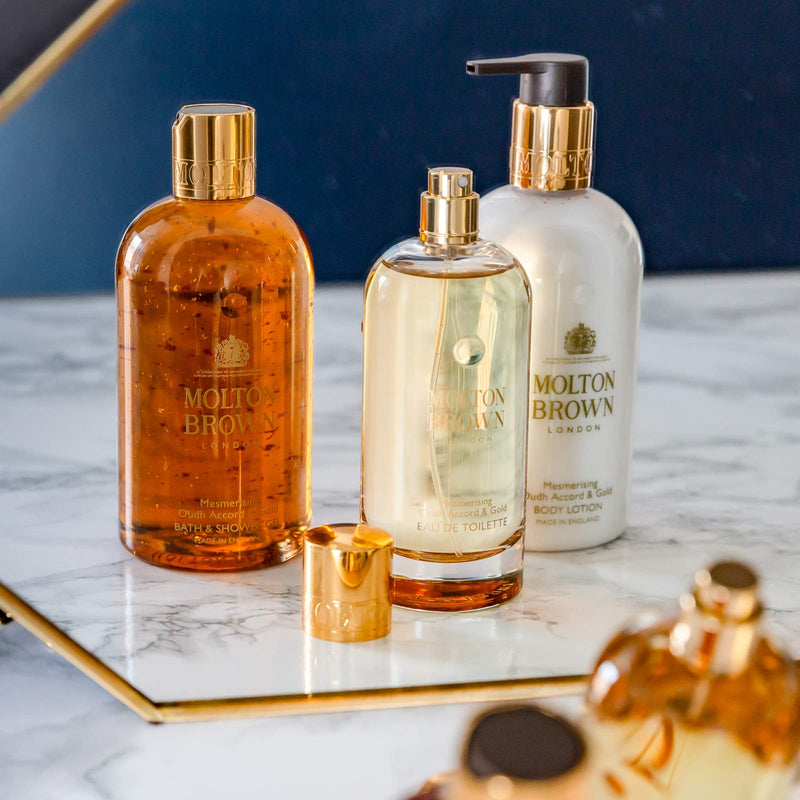 [Australia] - Molton Brown Mesmerising Oudh Accord & Gold Body Lotion, 300 ml 
