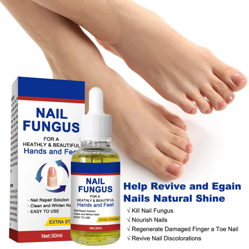 [Australia] - Nail Fungal Treatment, Toenail Treatment Extra Strong Nail Repair Set, Fingernail Toenail Care, Fix Renew Damaged, Broken, Anti Fungus Nail Repair 