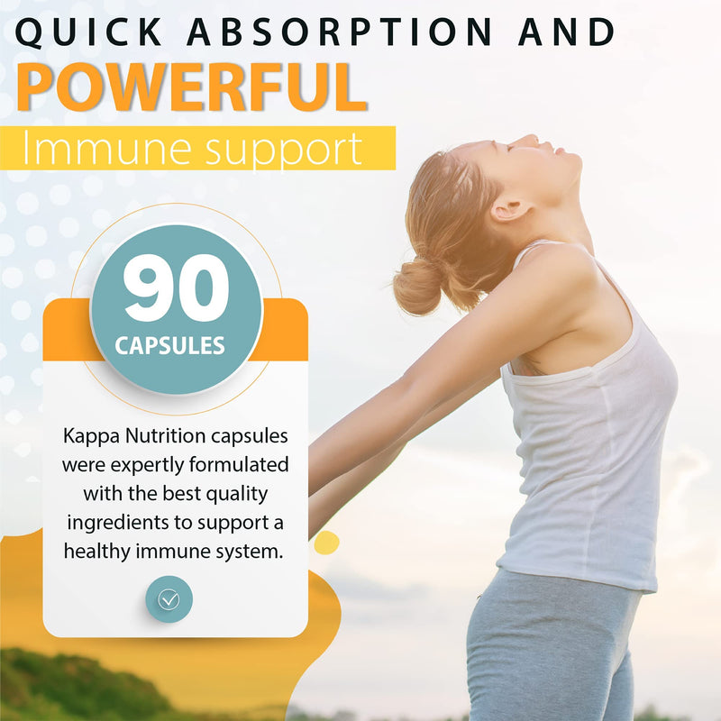 [Australia] - (90 Capsules), Quercetin 1,000mg, Vitamin C 1,000mg, Zinc 50mg, Vitamin D3 5,000iu, Selenium, Copper, Acerola, Ginger, Rutin, Bitter Orange, Rose Hips, Echinacea, Immune C Plus, 12 in 1 Immune Support 90 Count (Pack of 1) 