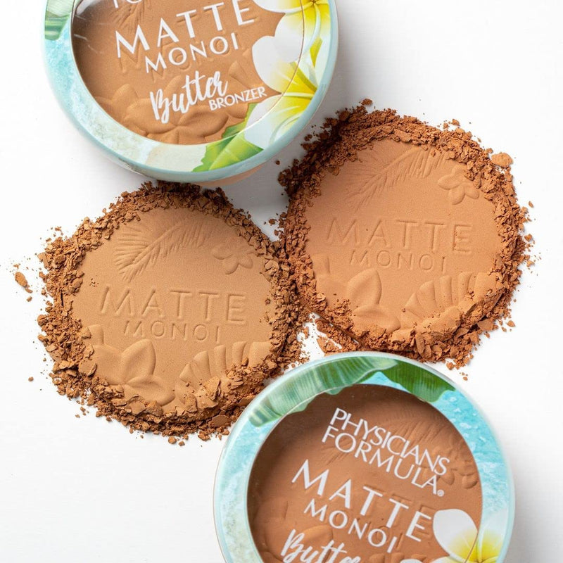 [Australia] - Physicians Formula, Matte Monoi Butter Bronzer, Long-lasting Bronzer Powder with Monoi Butter, Murumuru Butter, Cupuaçu Butter, Tucuma Butter, Essential Fatty Acids - Pro-vitamins, Matte Deep Bronzer 