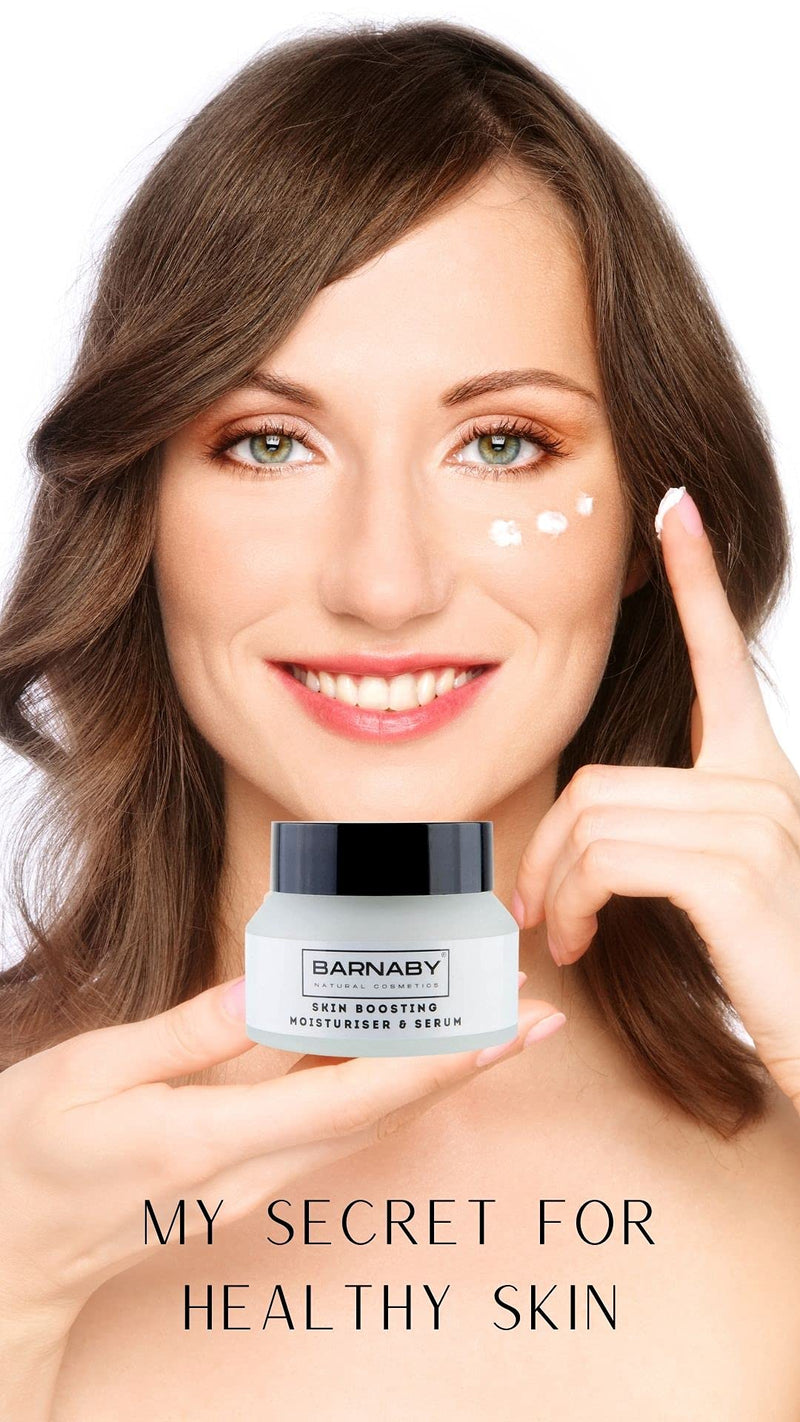 [Australia] - Face Cream with Botox Effect Skin Boosting Moisturiser & Serum, Skin Whitening Anti-Aging Effect, Rich Day, Night Cream, Reduce Wrinkles, Spots, with Vitamin E & Hyaluronic Acid by Barnaby Skincare 