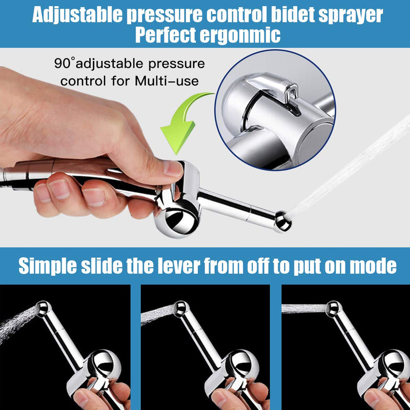 [Australia] - Shower Enema Kits Vaginal Anal Cleaner Anal Cleansing Nozzle Fit for Regulator Douche System for Men and Women 59-inch shower hose 