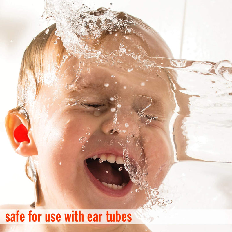 [Australia] - Mack's Soft Moldable Silicone Putty Ear Plugs - Kids Size, 6 Pair - Comfortable Small Earplugs for Swimming, Bathing, Travel, Loud Events and Flying 