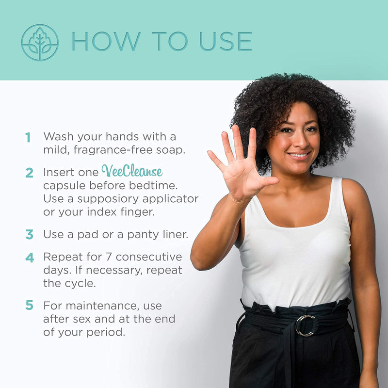 [Australia] - VeeFresh - VeeCleanse Boric Acid Vaginal Suppositories - Vaginal pH Balance Suppositories - Vaginal Odor Control - Feel Fresh, Feminine and Confident 