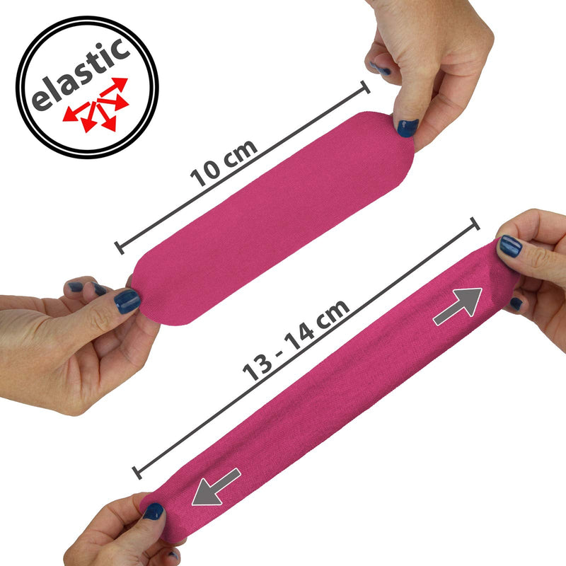 [Australia] - BB Sport 6 Rolls Kinesiology Tape Muscle Support Tape 5 m x 5 cm E-Book Application Examples Muscle Support Elastic Strapping Tape, Colour:Pink Pink 