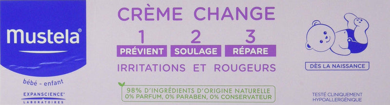 [Australia] - Mustela SC CREME CHANGE 1-2-3 50 ML /CREME VOOR DE LUIERWISSEL 1-2-3 50 ML 50 ml (Pack of 1) 