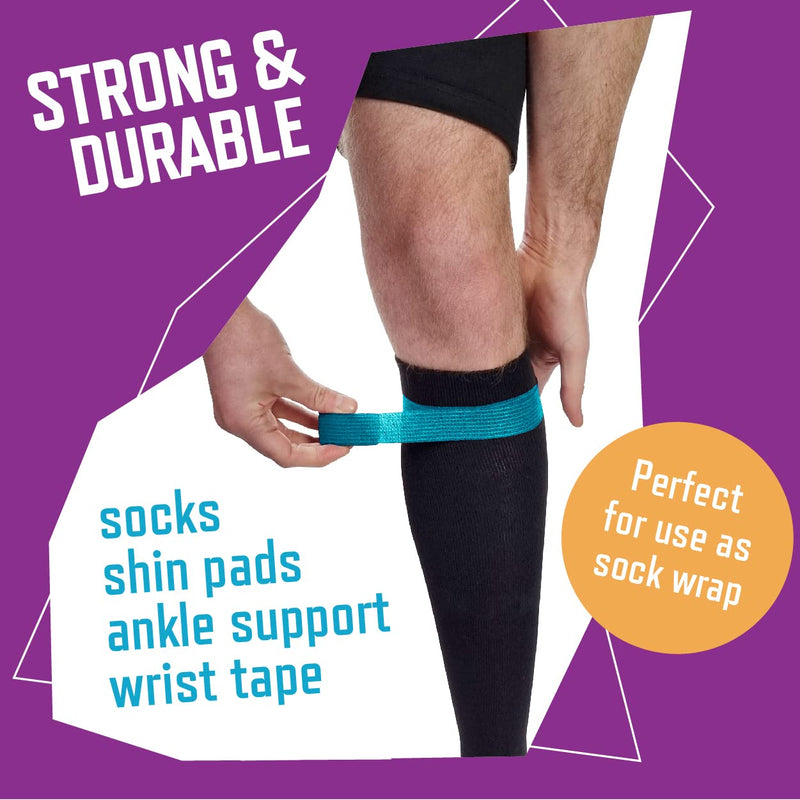 [Australia] - Inksafe Assorted Self Adherent Cohesive Bandages 2.5cm x 4.5m Box of 12 - Uses Include Vet Wrap, Tape for Wrist and Ankle Sprains, Finger and Thumb Tape, 