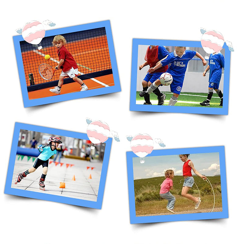 [Australia] - Xingbo Kids Arm Guard,Compression Elbow Pads,Children Elbow Sleeves,Elbow Protection for Cycling Sports Basketball Volleyball(1 PAIR) (Blue) Blue 