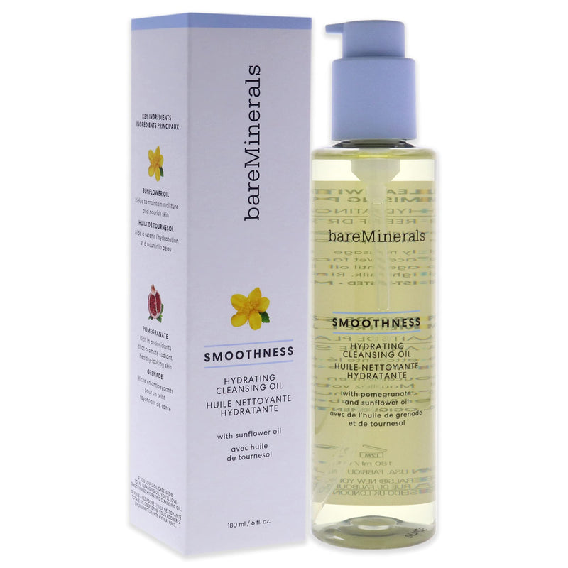 [Australia] - bareMinerals Smoothness Hydrating Cleansing Oil For Unisex 6 Oz Cleanser 