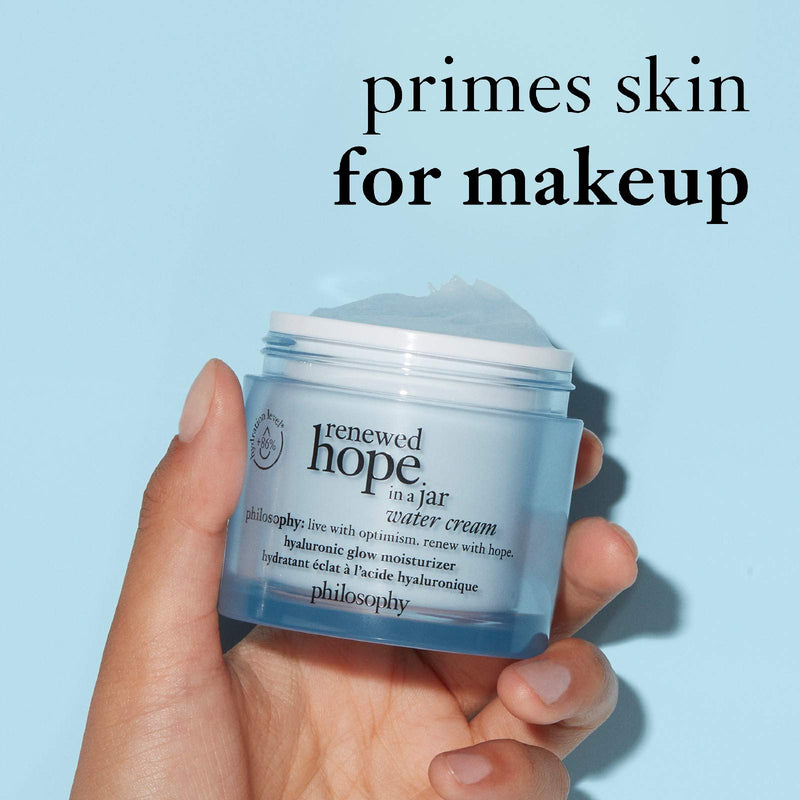 [Australia] - philosophy renewed hope in a jar water cream 60ml | moisturiser with hyaluronic acid 