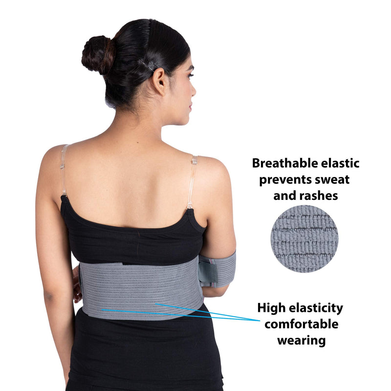 [Australia] - WC shoulder support brace arm slings shoulder immobilizer, youth shoulder brace- Shoulder stabilizer Compression Brace rotator cuff surgery sling, left-right arm sling–Size3(36"-40") Size 3 (Pack of 1) 