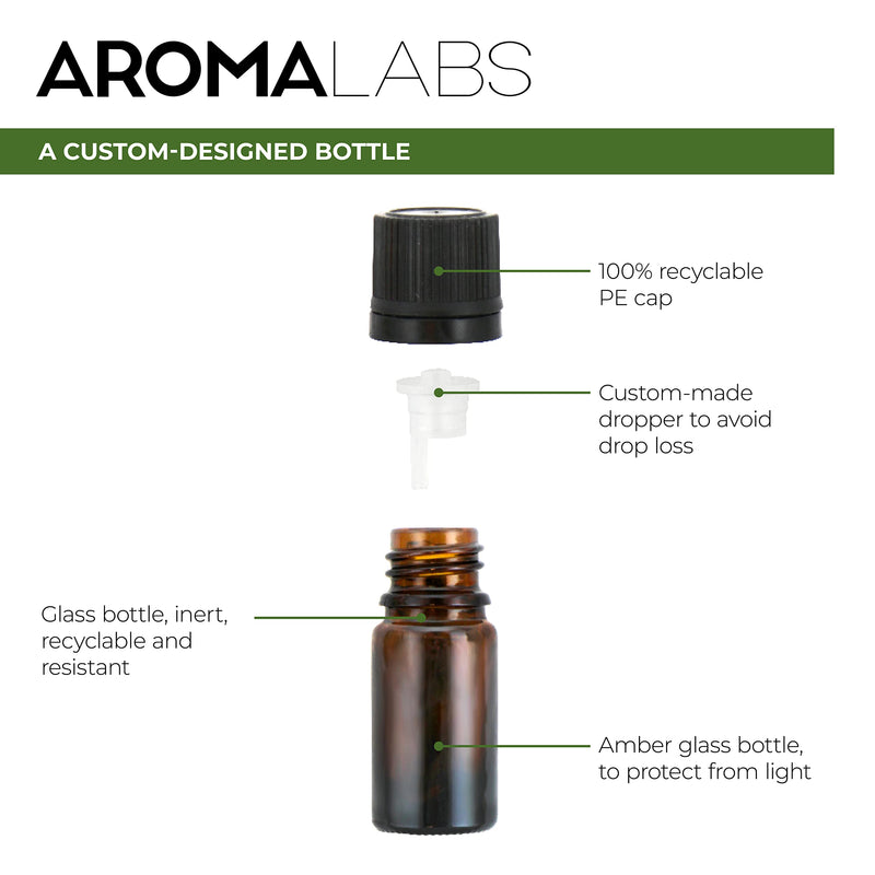[Australia] - BIO - FINE Lavender Essential Oil - 5mL - 100% Pure, Natural, Chemotyped and AB Certified - AROMA LABS (French Brand) 5 ml (Pack of 1) 