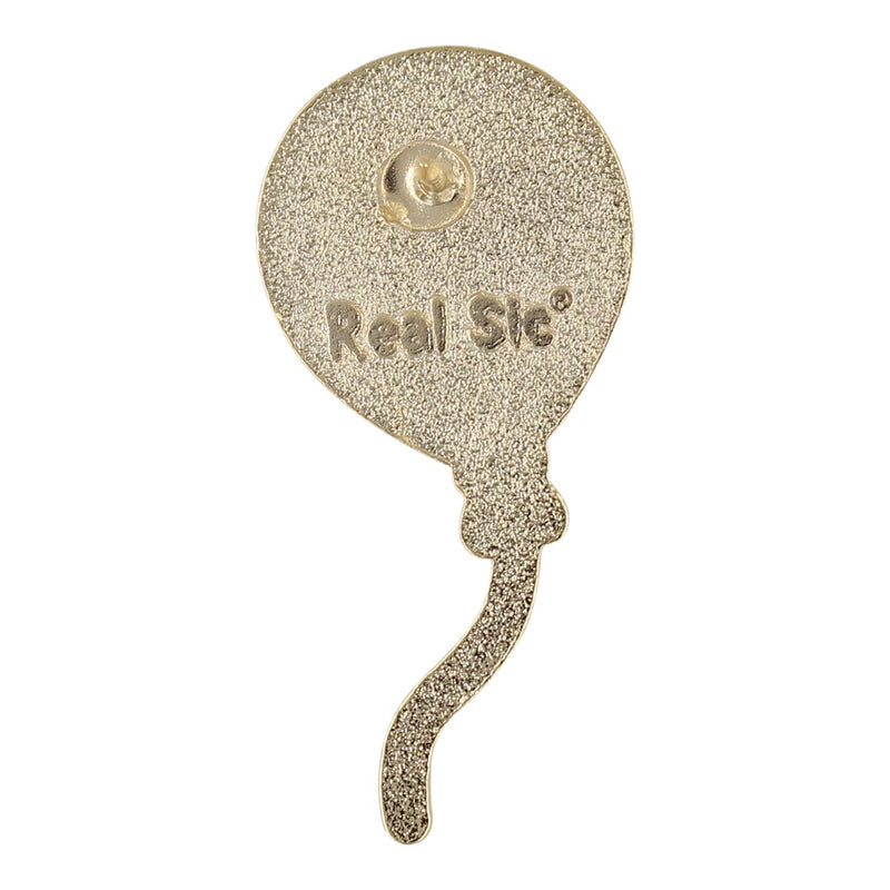 [Australia] - REAL SIC Balloon Pin - Celebration, Bridal & Baby Shower, Enamel Pin/Party Favor in Variety of Colors - Lapel/Brooch Jewlery Balloon Pin with Real Gold Plating Baby Blue 