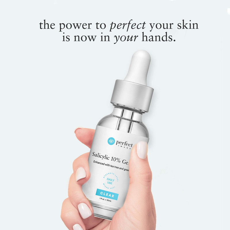[Australia] - Salicylic 10% Gel Peel, Breakout and Pore Minimizer and Cleanser, 15-30 Full Facial Chemical Peels, 1 fl oz. e, 30 mL – Perfect Image 