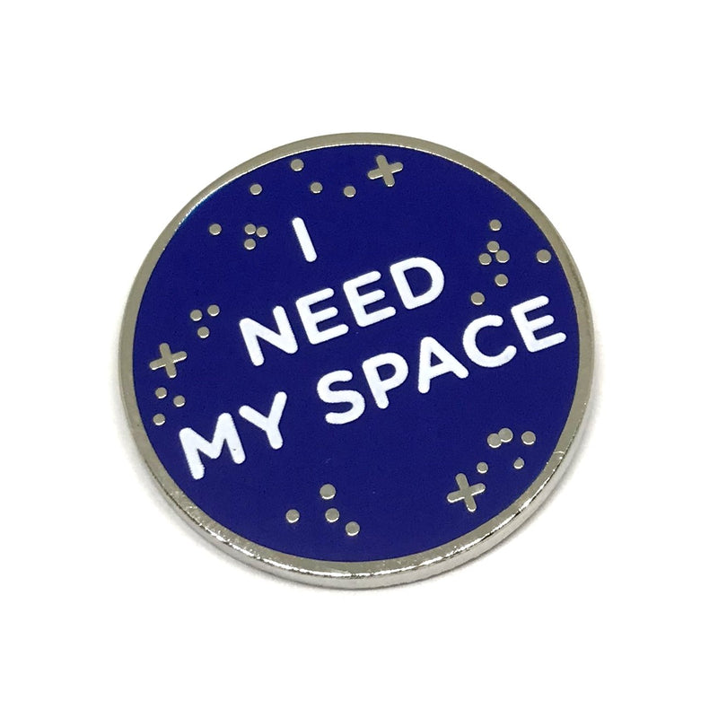 [Australia] - PinMaze NASA Enamel Lapel pin I Need My Space 