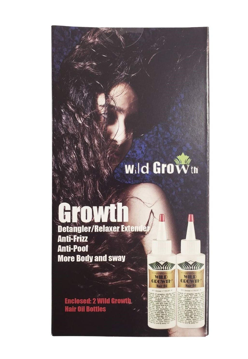 [Australia] - Wild Growth Hair Oil 4oz "Pack of 2" 4 Fl Oz (Pack of 2) 