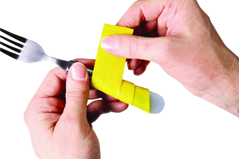 [Australia] - Dycem 50-1560Y Non-Slip Self-Adhesive Strips, 16" x 1-1/8", Yellow 