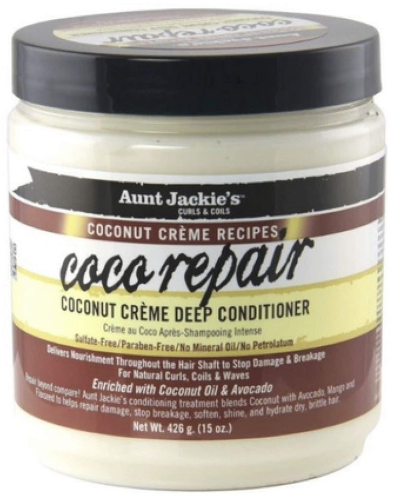 [Australia] - Aunt Jackie's Coco Curl Boss426g, Coco Repair Conditioner 426g & Coco Wash 355ml 