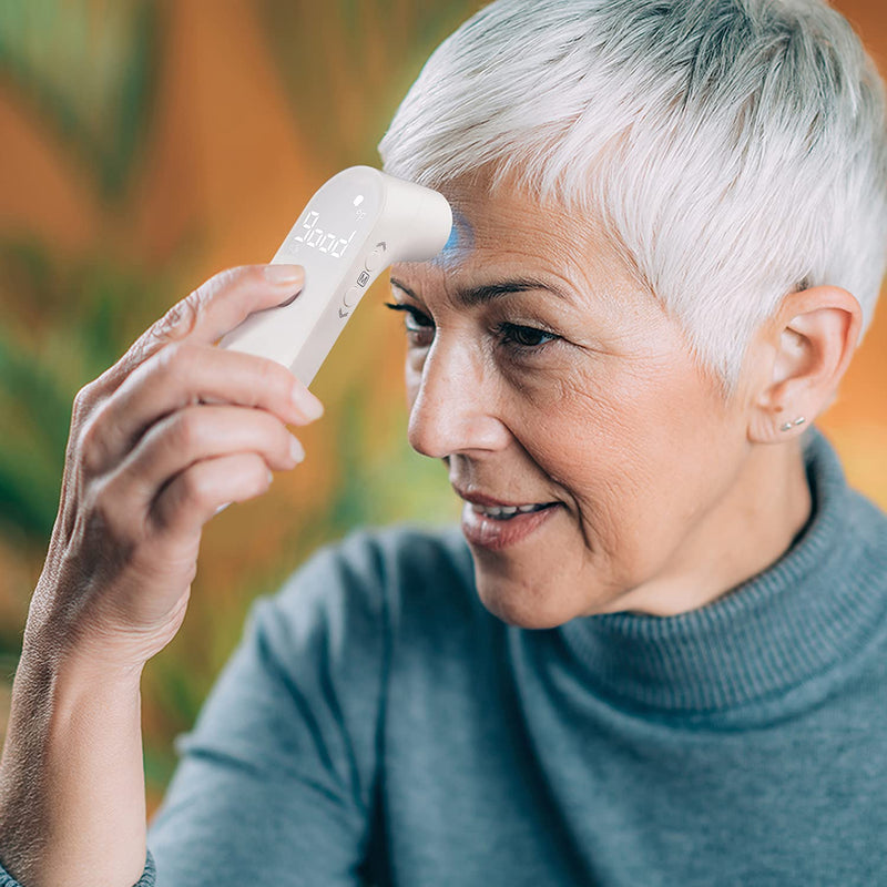 [Australia] - Innovo Ear Syringe, Nasal Aspirator and Touchless Digital Forehead Thermometer Bundle 