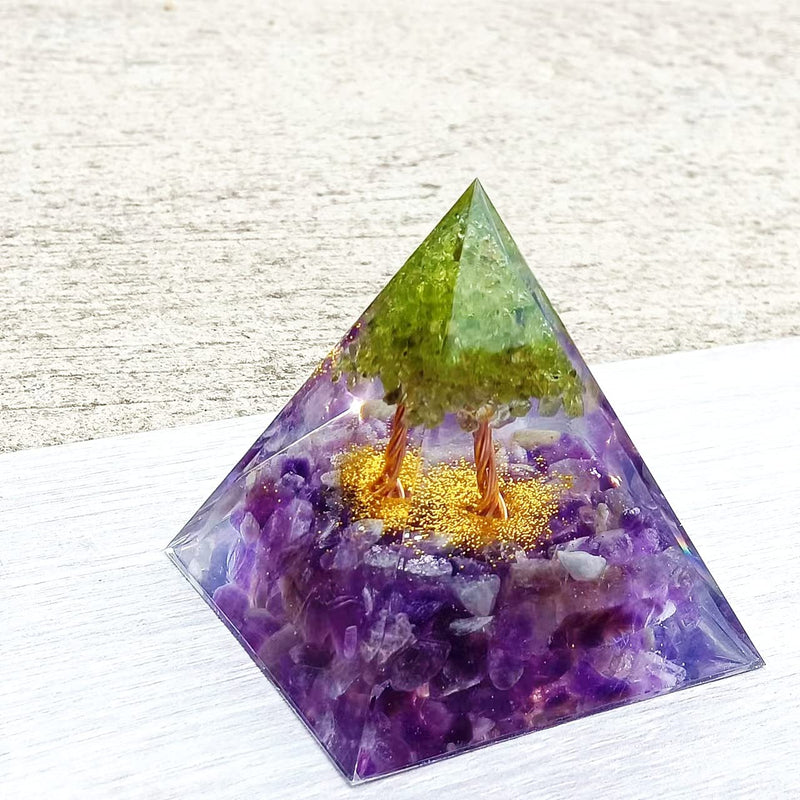 [Australia] - ycyingcheng Pyramid Ogan Crystal Energy Tower Nature Reiki Chakra Crushed Stone, Natural Pyramid Ogan Crystal Energy Tower Energy Healing Reiki Chakra Crushed Stone Jewelry Home Office, 6cm A 