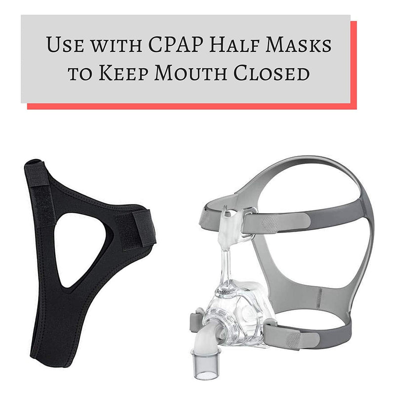 [Australia] - Anti Snore Chin Strap - Adjustable Anti Snoring Device for Men, Women, CPAP Users, Open Mouth Breathers. Stop Snoring Sleep Aid Solution. Consider Using w/Snore Eliminator Pro or Bruxism Mouthpiece 